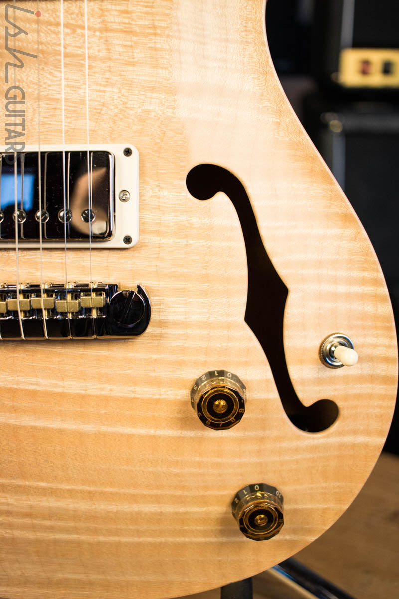 Paul Reed Smith Wood Library Hollowbody I Natural One Piece Top w/ Flamed Maple Neck