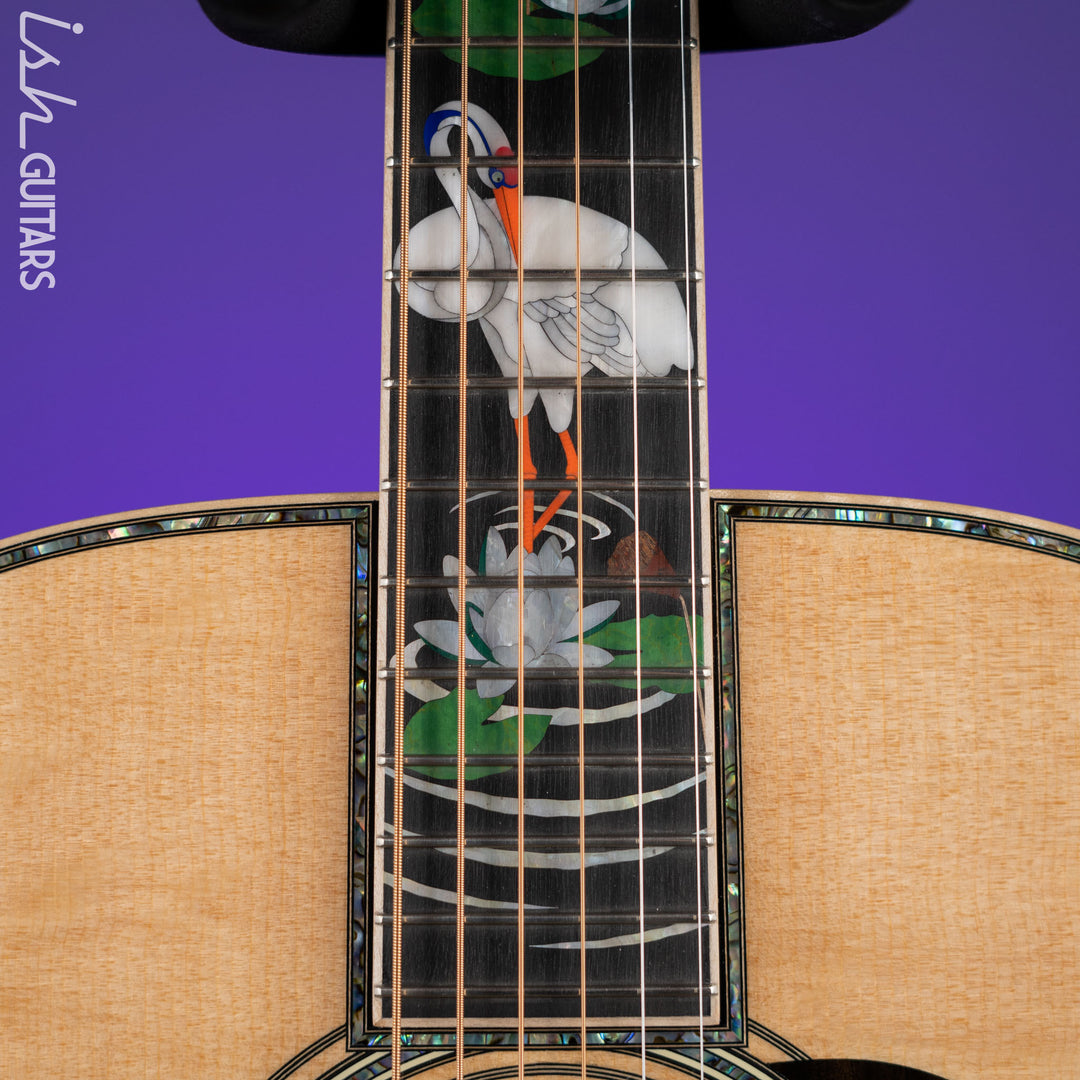 Martin Custom Shop D-45 Harvey Leach Lotus Flower
