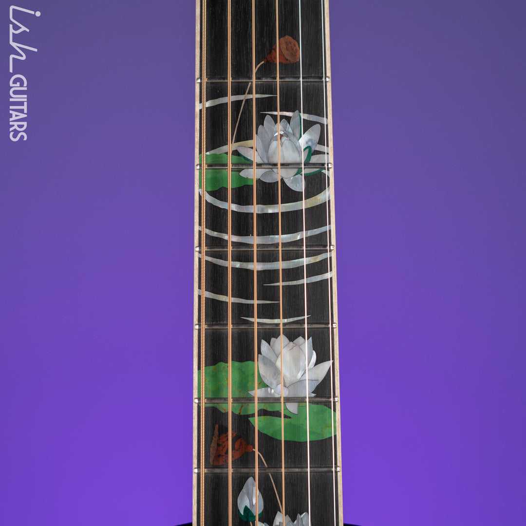 Martin Custom Shop D-45 Harvey Leach Lotus Flower