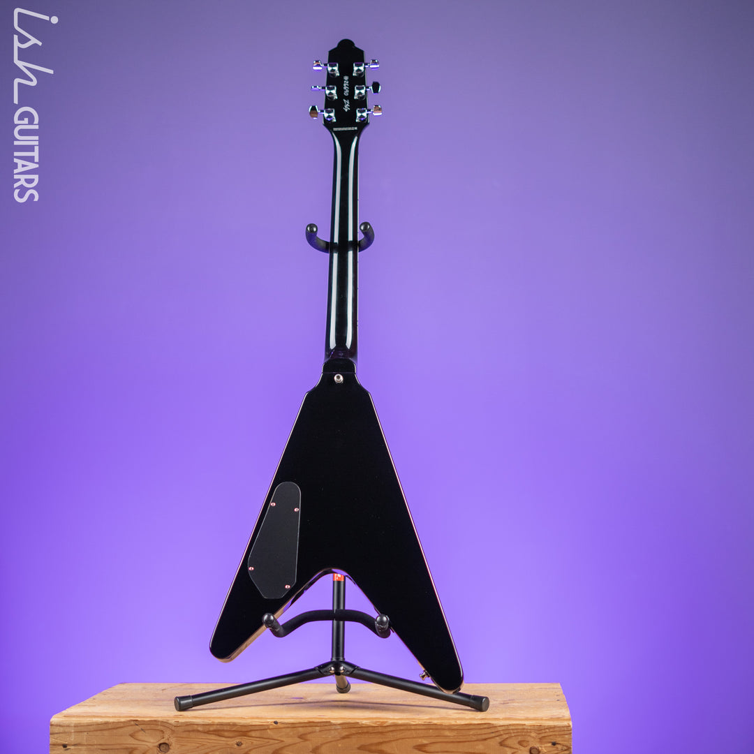 2016 Reverend Volcano RA Flying V Black