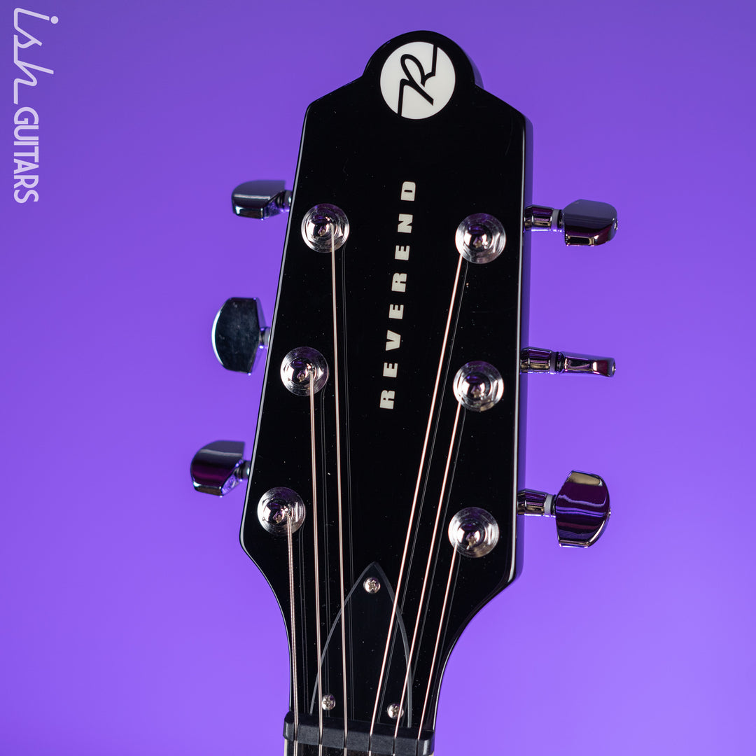 2016 Reverend Volcano RA Flying V Black