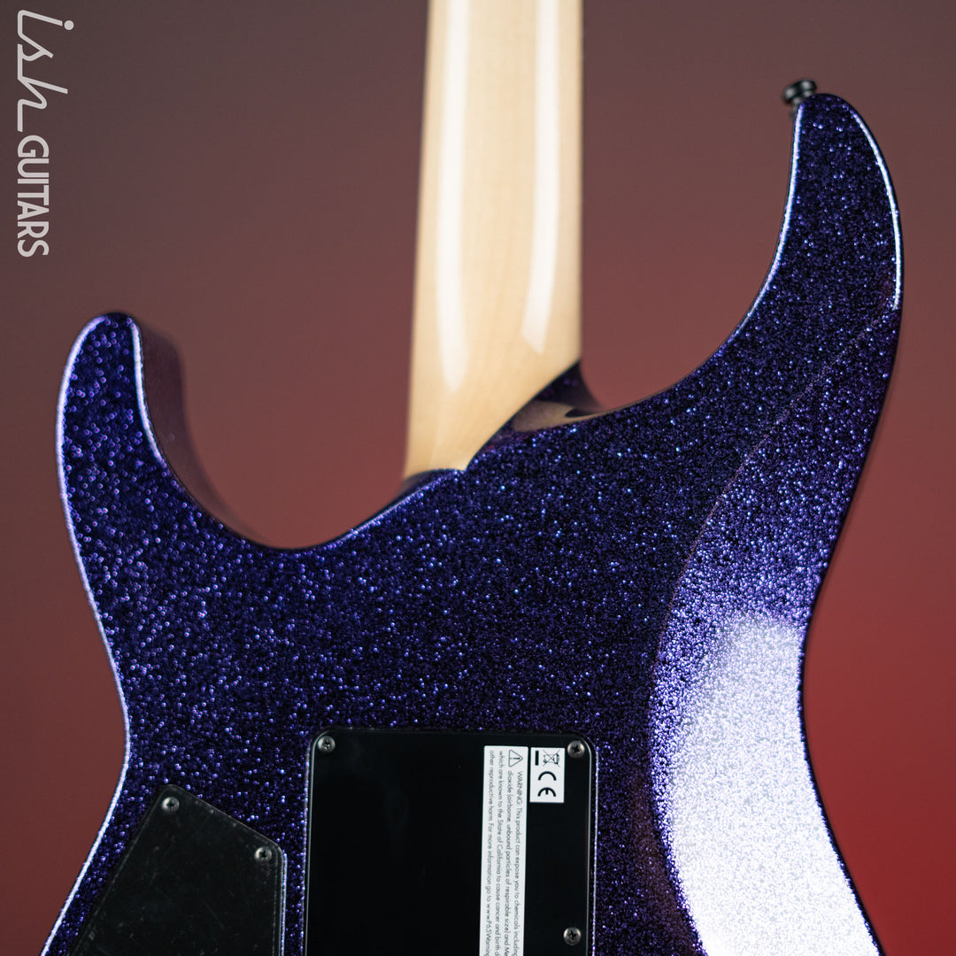 ESP KH-2 Kirk Hammett Signature Electric Guitar Purple Sparkle