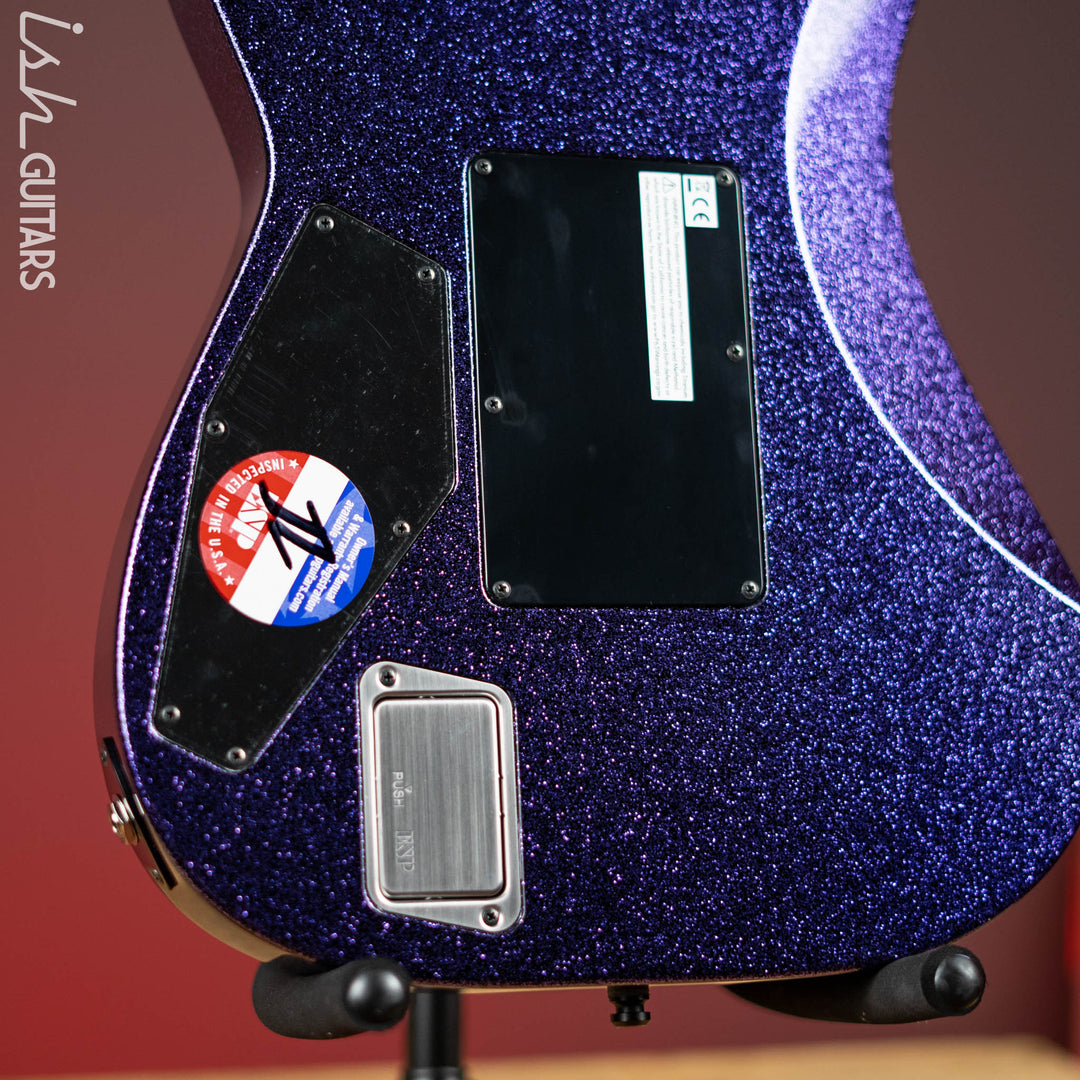 ESP KH-2 Kirk Hammett Signature Electric Guitar Purple Sparkle