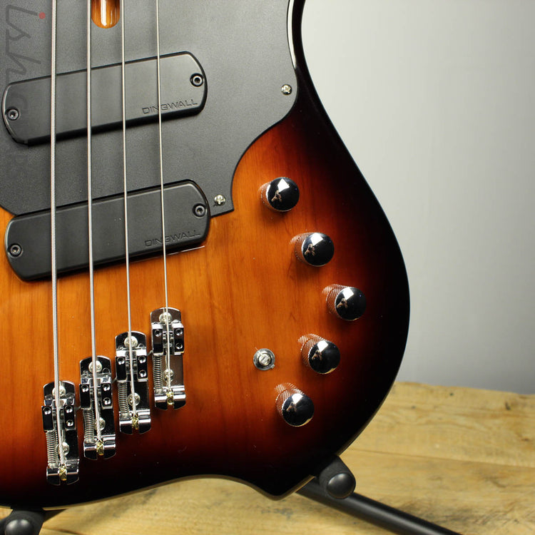 Dingwall Combustion 4-String Vintageburst Bass – Ish Guitars