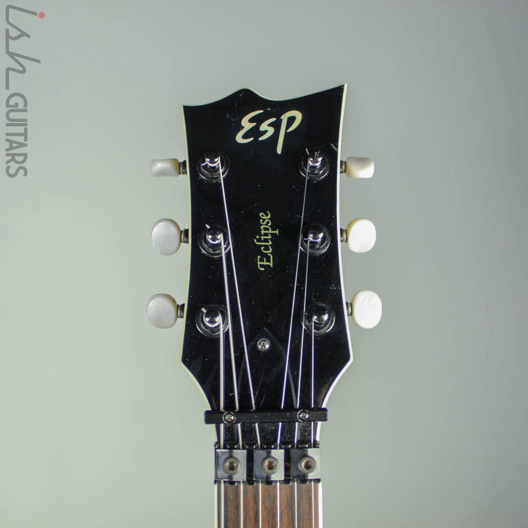 1997 ESP Eclipse Custom Floyd Rose Translucent Emerald Green