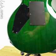 1997 ESP Eclipse Custom Floyd Rose Translucent Emerald Green