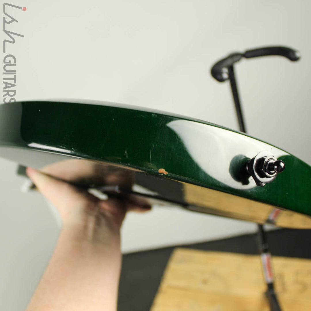 1997 ESP Eclipse Custom Floyd Rose Translucent Emerald Green