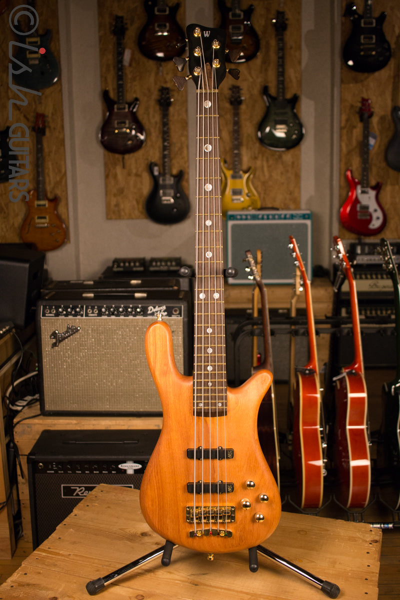 Warwick Masterbuilt Streamer Stage II 5 String Afzelia Wenge