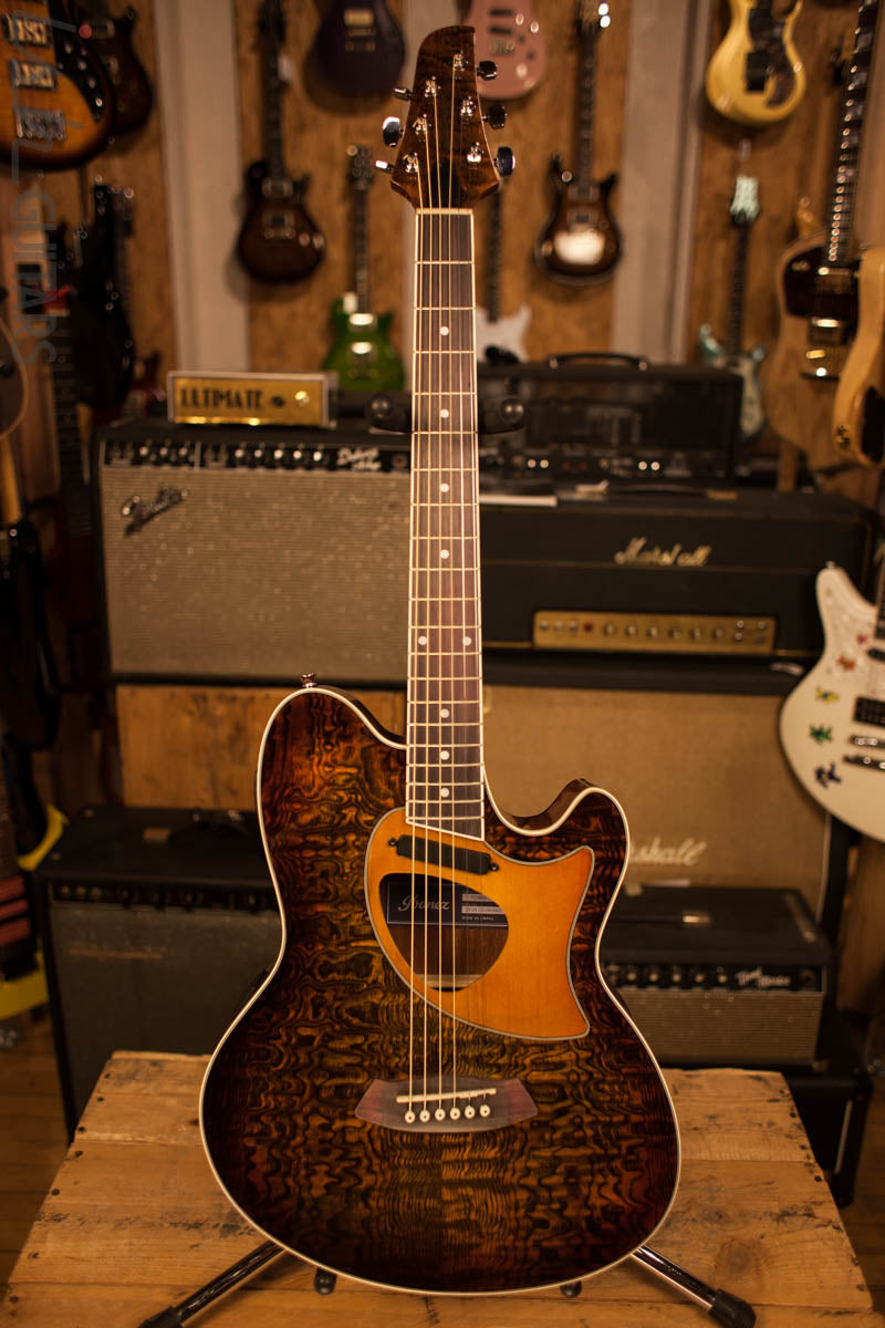 2018 Ibanez TCM50-VBS Talman Acoustic-Electric Vintage Brown Sunburst