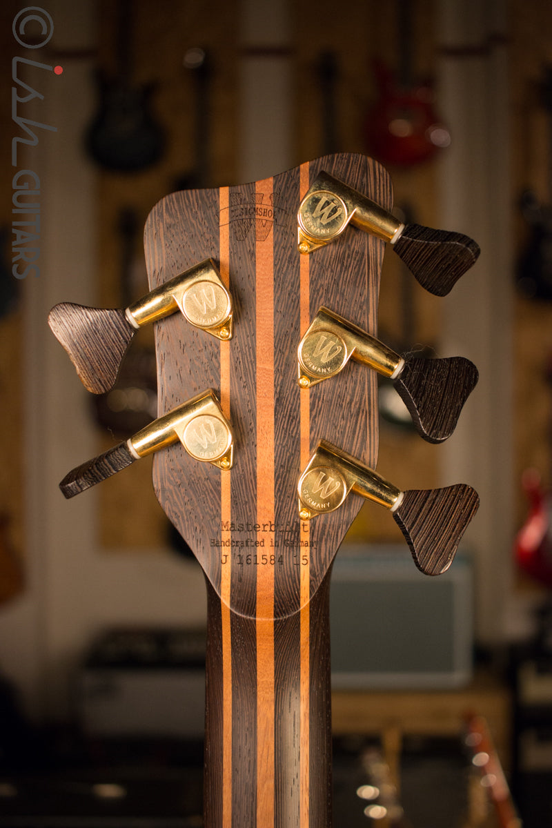 Warwick Masterbuilt Streamer Stage II 5 String Afzelia Wenge