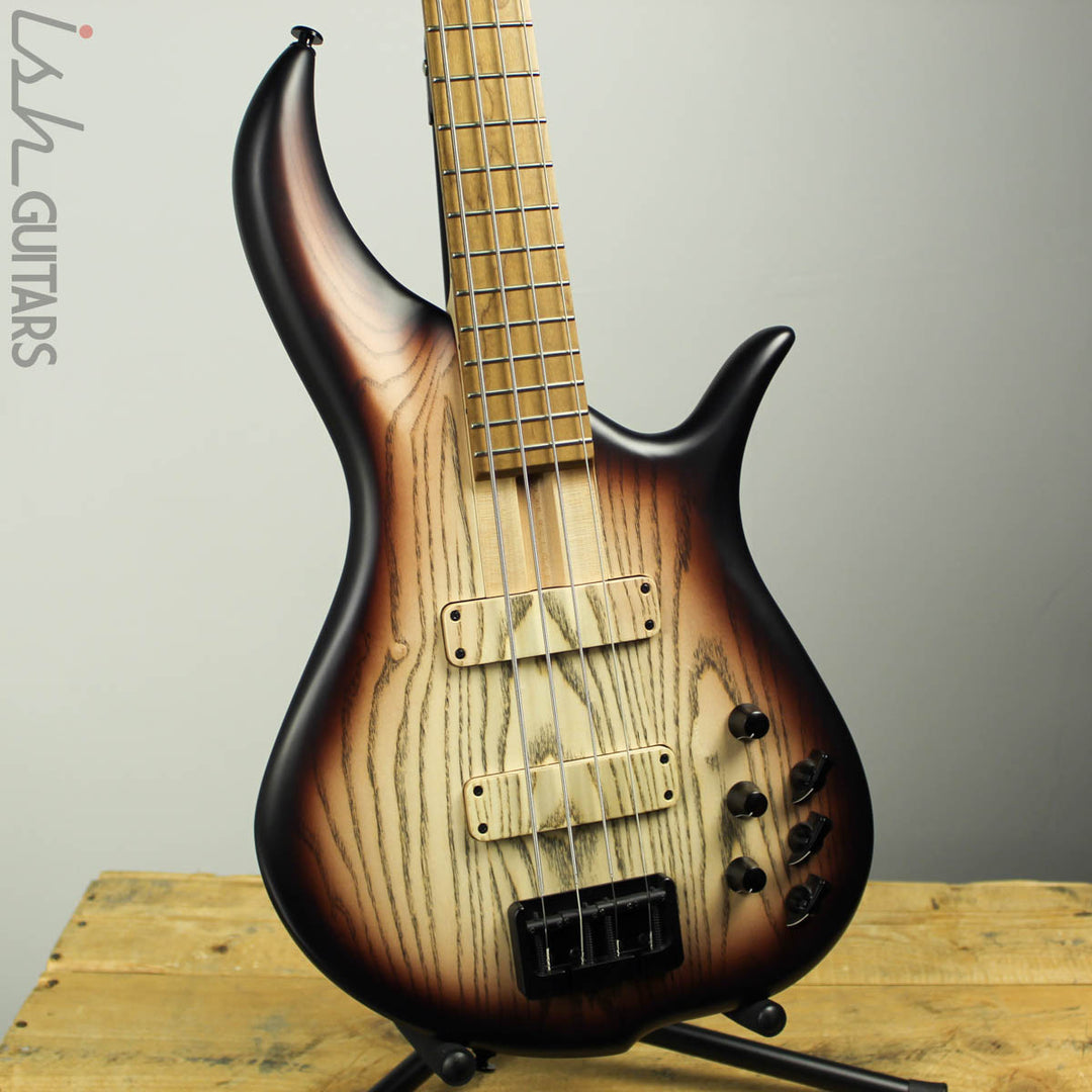 F Bass BN4 Brown Burst Matte