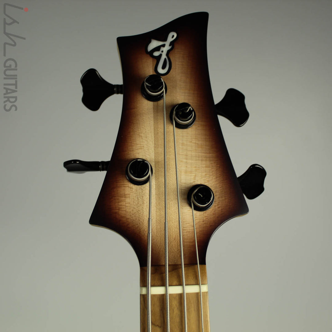 F Bass BN4 Brown Burst Matte