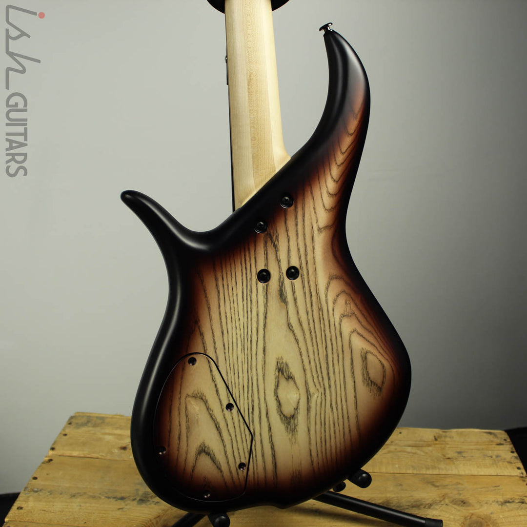 F Bass BN4 Brown Burst Matte