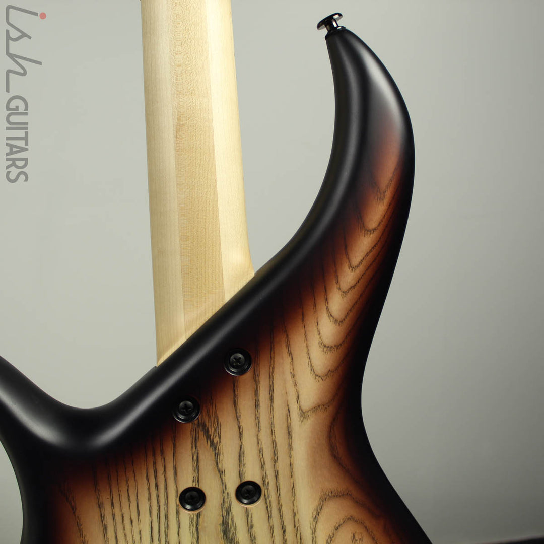 F Bass BN4 Brown Burst Matte
