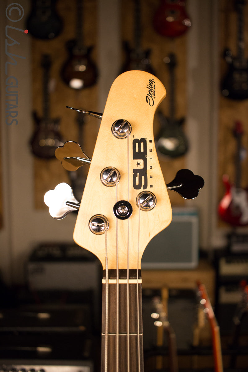 Sterling by Music Man Stingray 4 Satin Honey Burst