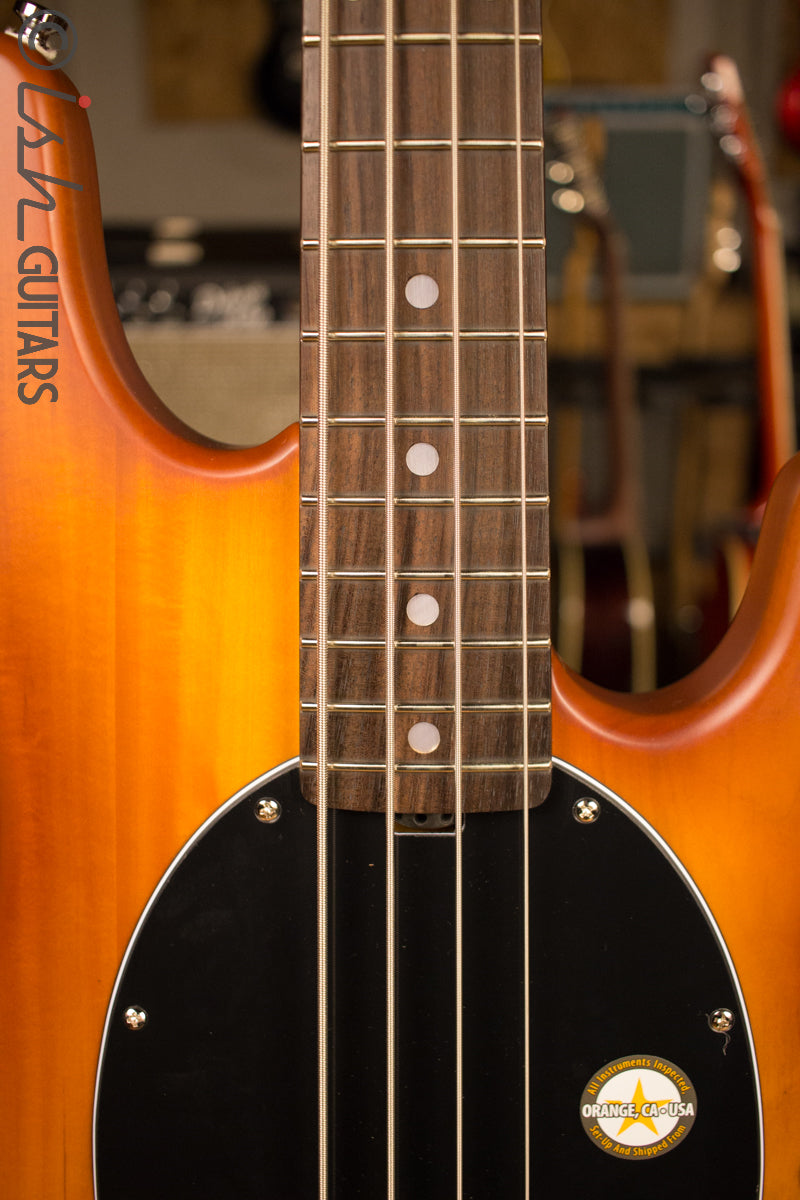 Sterling by Music Man Stingray 4 Satin Honey Burst