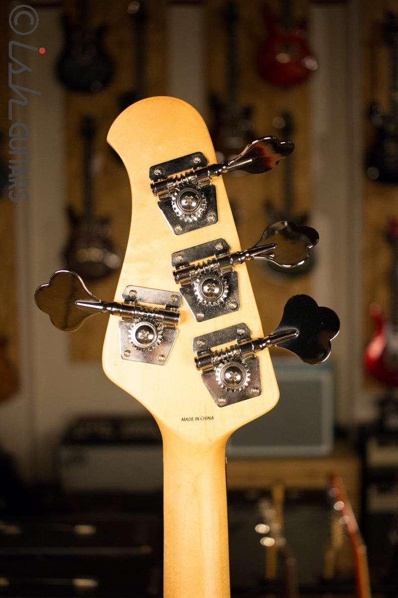 Sterling by Music Man Stingray 4 Satin Honey Burst