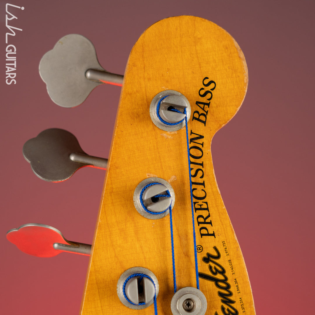 1972 Fender Fretless Precision Bass Black