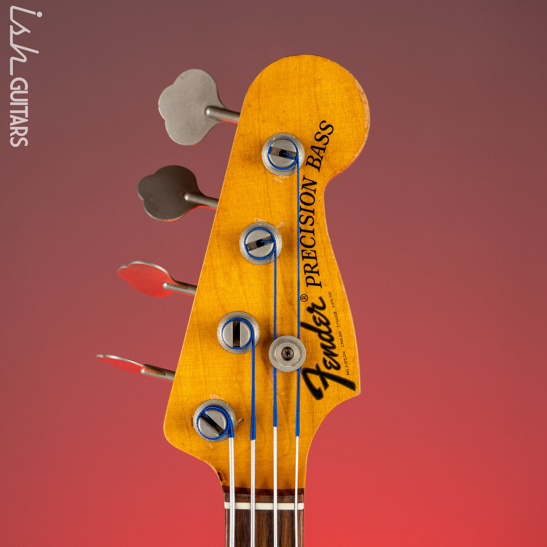 1972 Fender Fretless Precision Bass Black