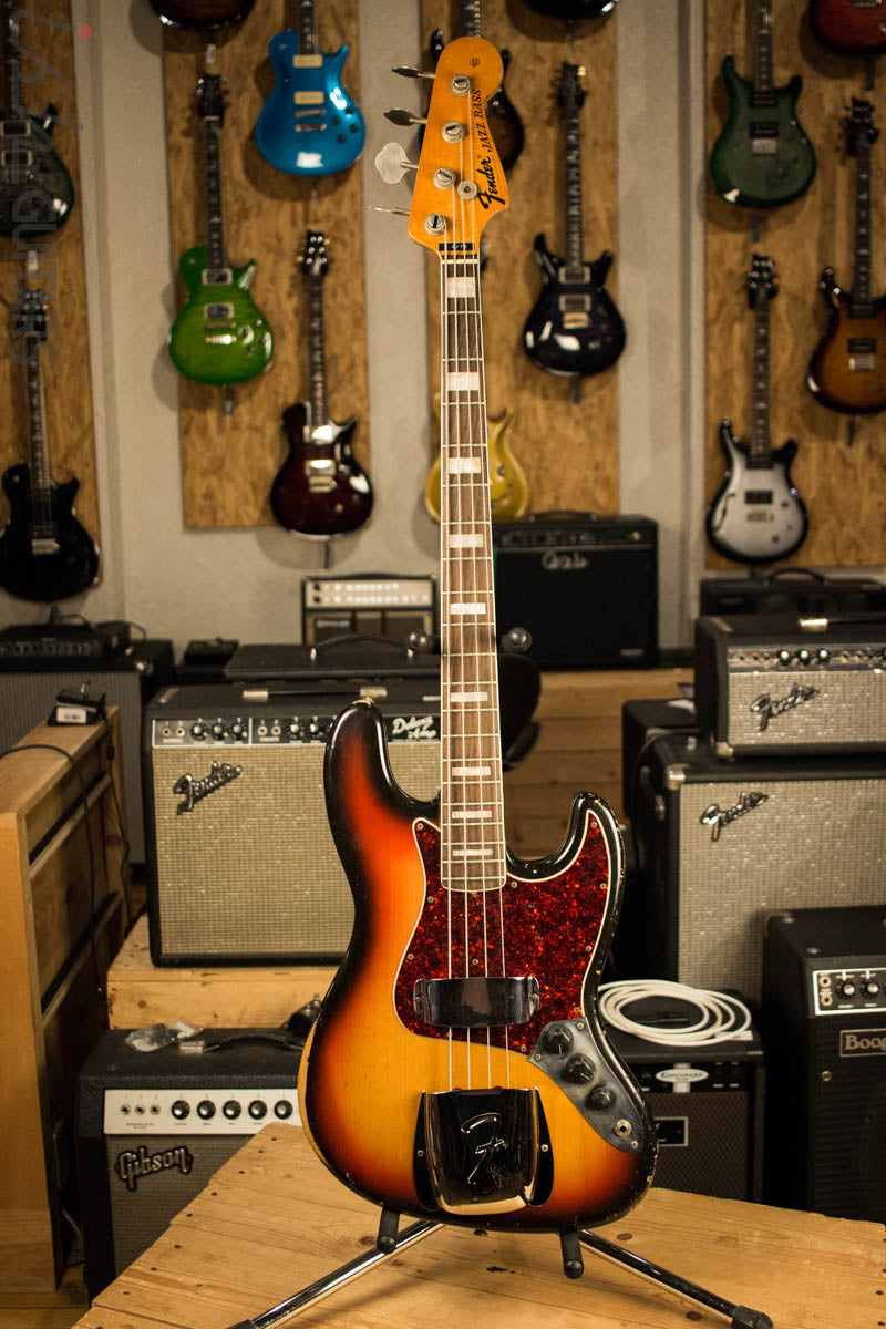 1972 Fender Jazz Bass Sunburst