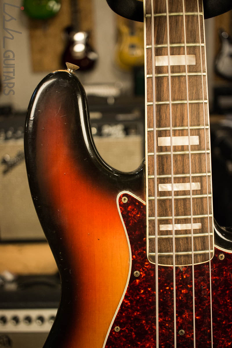 1972 Fender Jazz Bass Sunburst