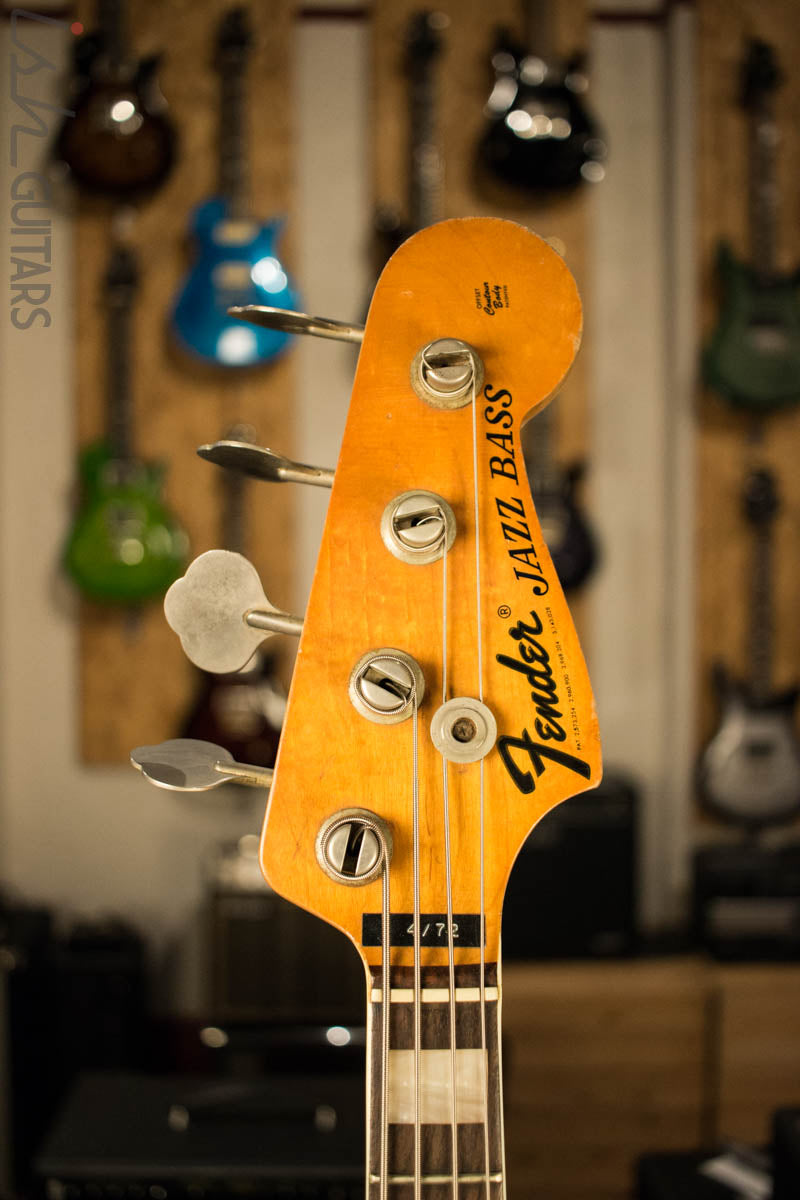 1972 Fender Jazz Bass Sunburst