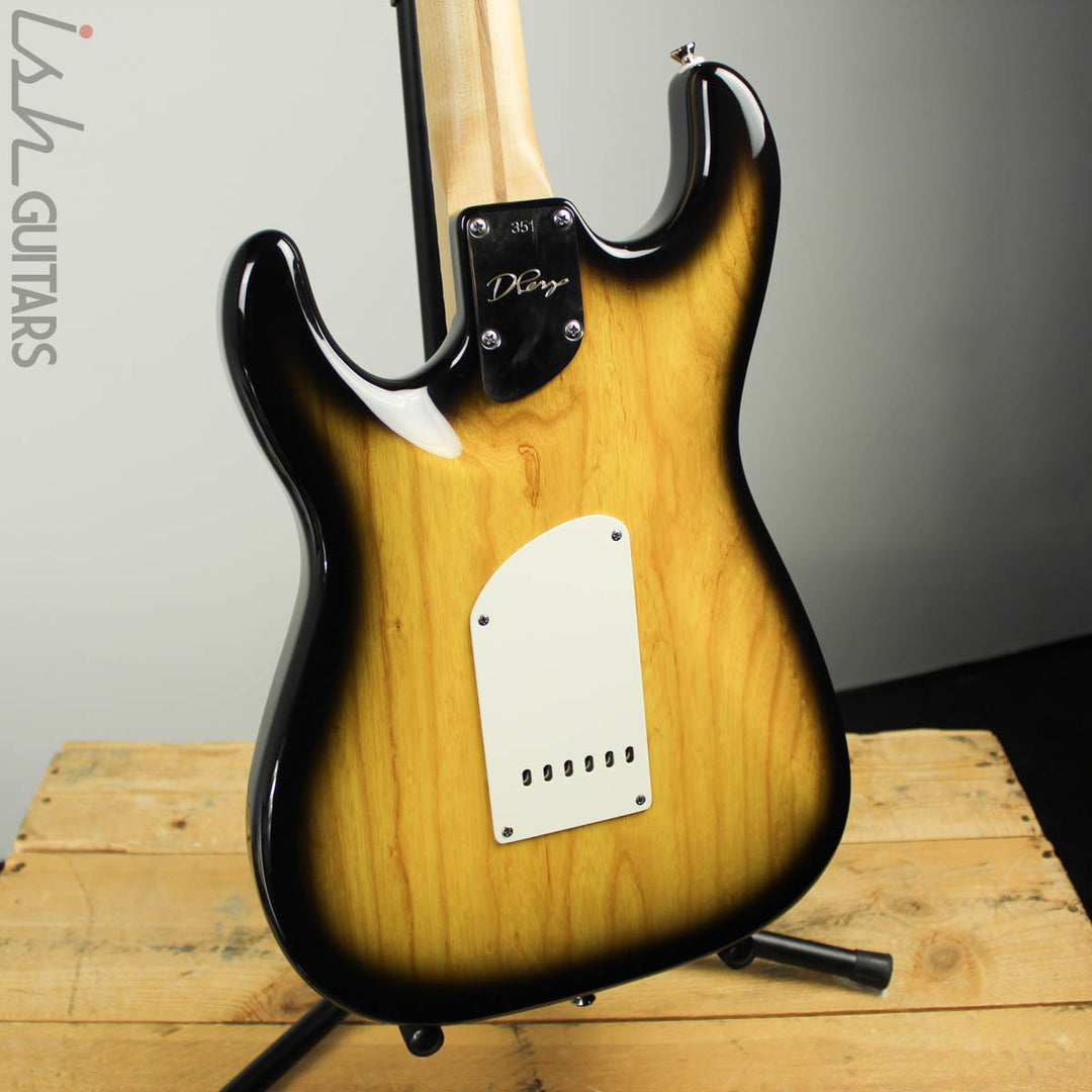 2014 D’Pergo Vintage Limited Strat Tobacco Sunburst