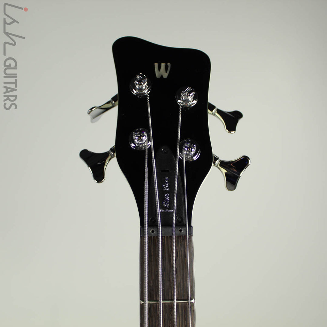 2018 Warwick Teambuilt Pro Series Star Bass Maple 4 Solid Creme White High Polish