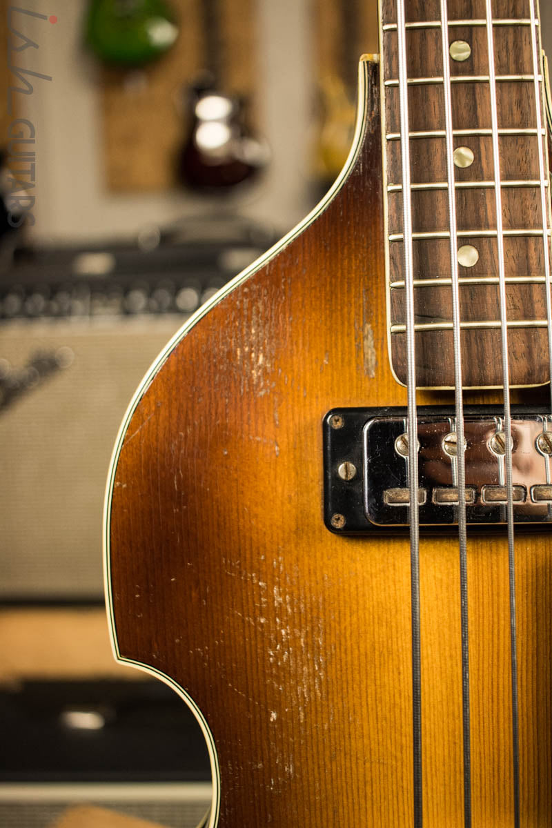 1965 Hofner 500/1 Violin Bass Beatle Bass Original