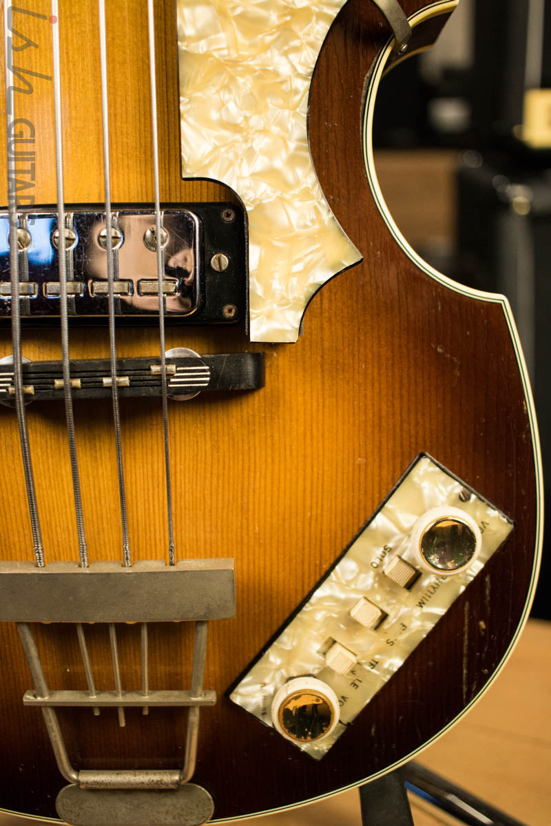 1965 Hofner 500/1 Violin Bass Beatle Bass Original