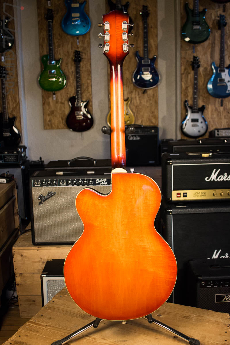 1961 Gretsch 6120 Style 6119 Anniversary Chet Atkins Orange Refin Real F Holes!