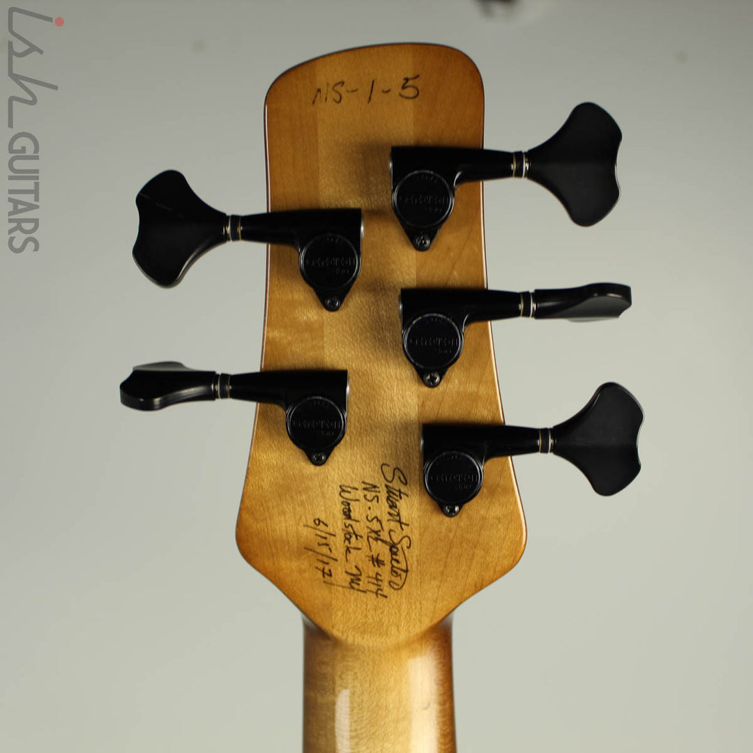 2017 Spector NS-5XL P Helium Special Darkglass