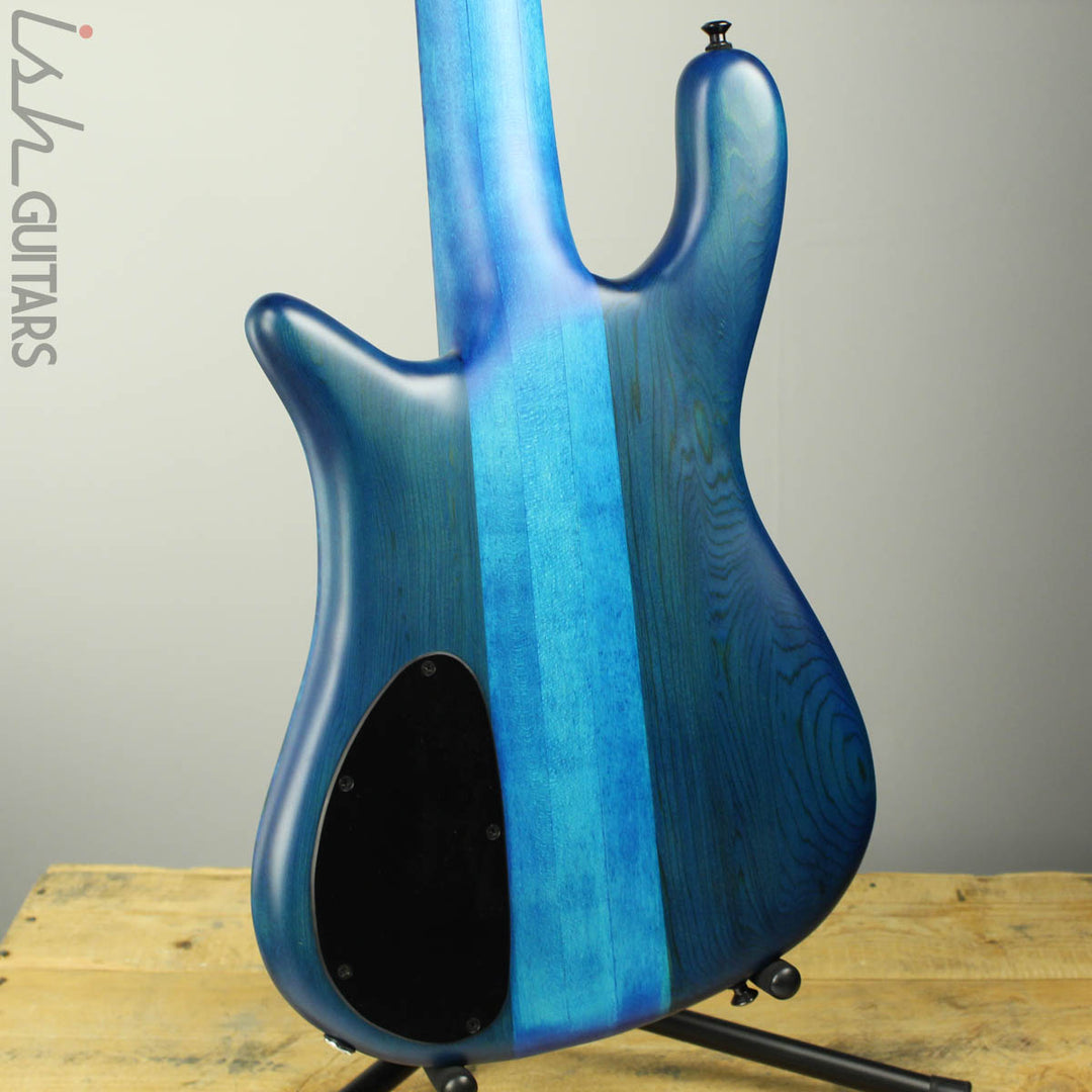Spector NS-5XL Ish Limited 2018 Buckeye Burl Coral Blue Bass