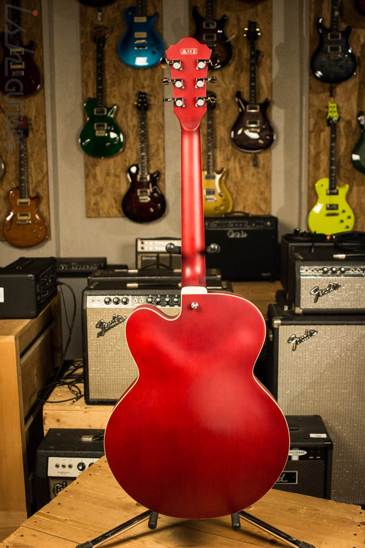 Ibanez Artcore AF55 Hollow Body Electric Guitar Red Flat