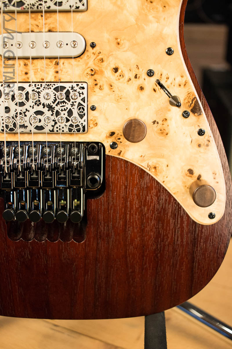 Ibanez JEM77WDP Steve Vai Signature “Woody” Charcoal Brown