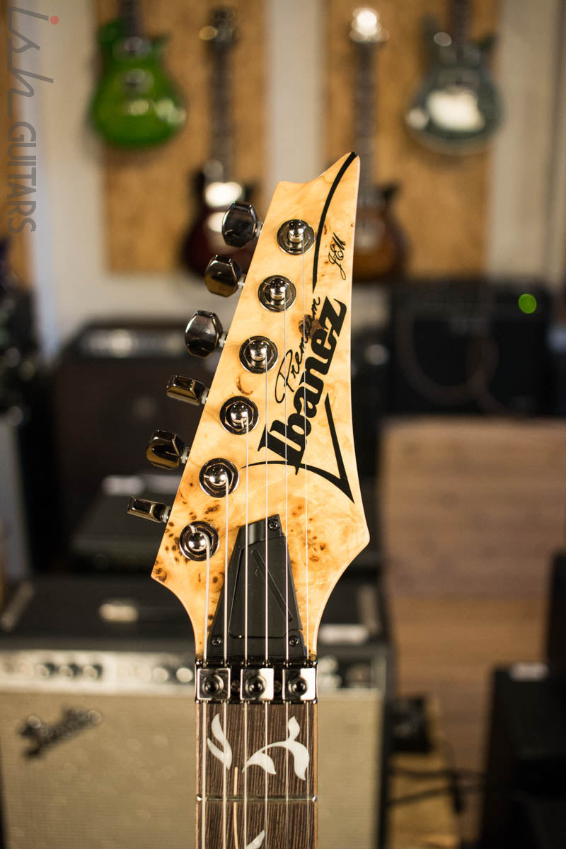 Ibanez JEM77WDP Steve Vai Signature “Woody” Charcoal Brown