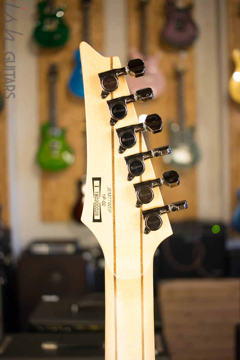 Ibanez JEM77WDP Steve Vai Signature “Woody” Charcoal Brown
