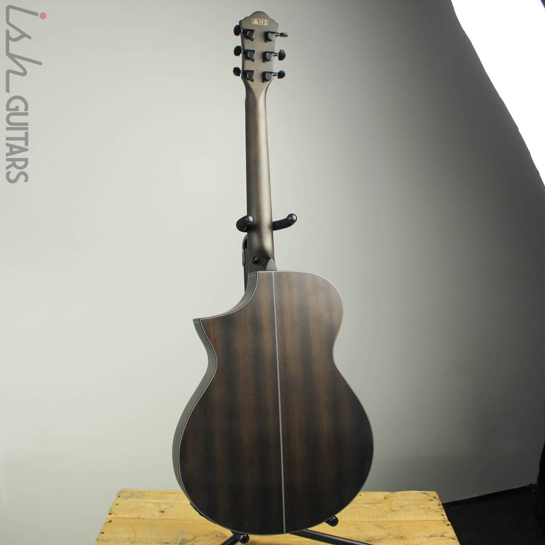 Ibanez AEWC32FM Acoustic Electric Guitar - Glacier Black Low Gloss