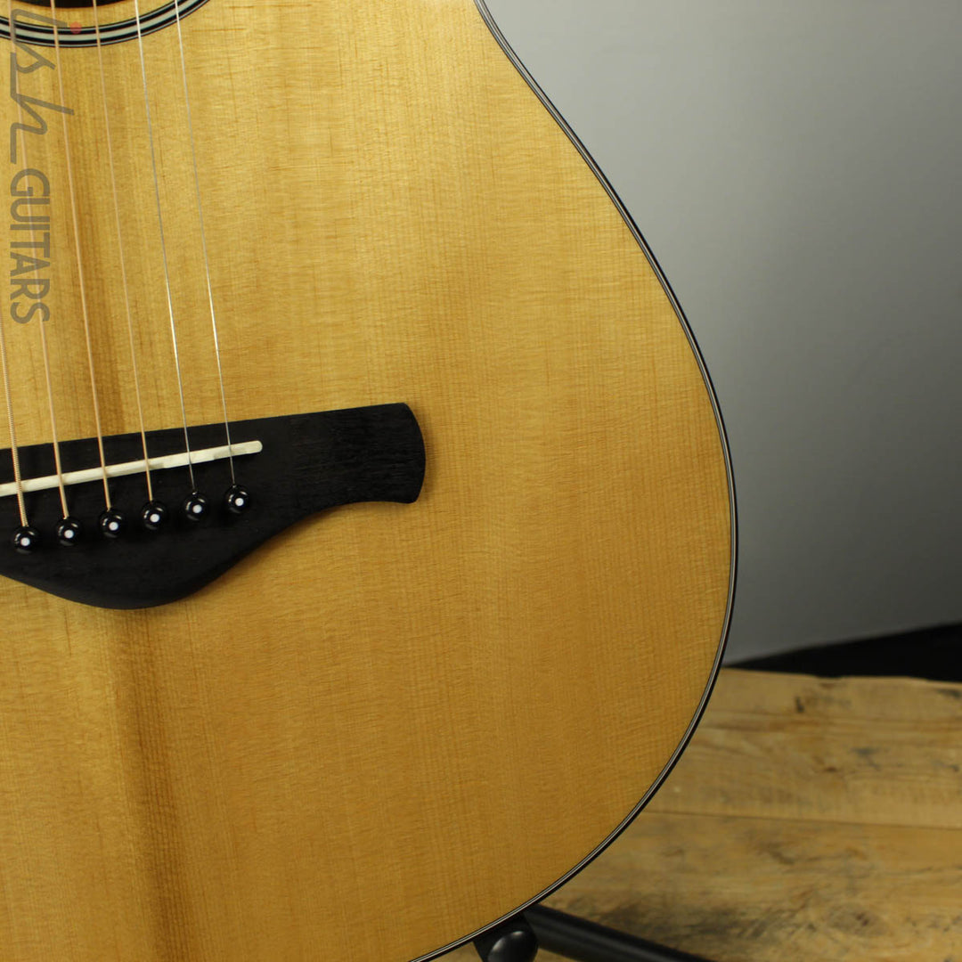 2018 Ibanez AVN9SPE-NT Thermo Aged Parlor Acoustic-Electric Guitar Natural