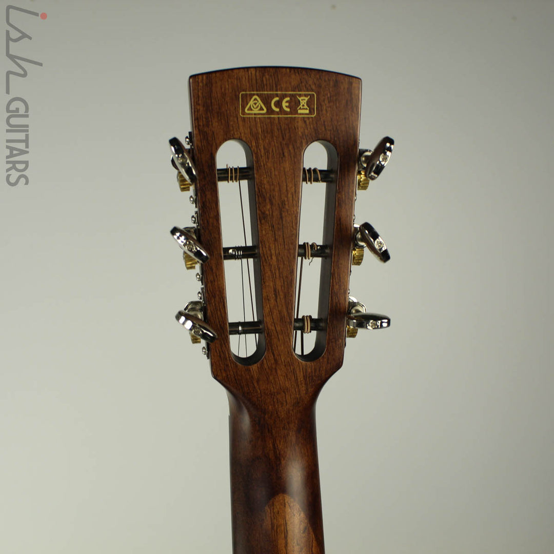 2018 Ibanez AVN9SPE-NT Thermo Aged Parlor Acoustic-Electric Guitar Natural