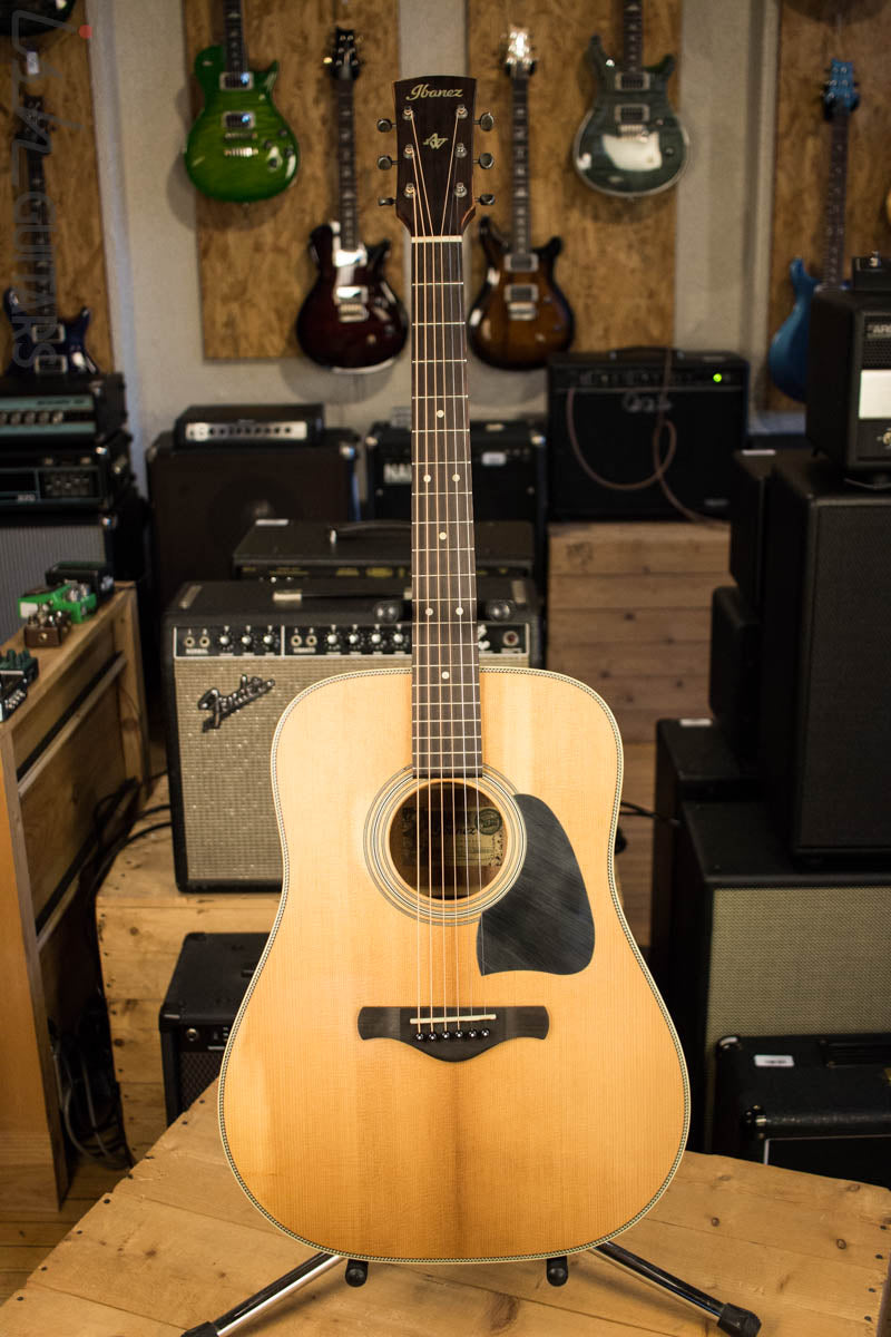 Ibanez Artwood AVD11 Thermo Aged Acoustic Guitar Antique Natural Semi-Gloss