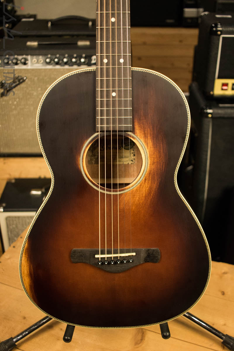 Ibanez AVN11 Artwood Vintage Thermo Aged Acoustic Guitar Antique Brown Sunburst