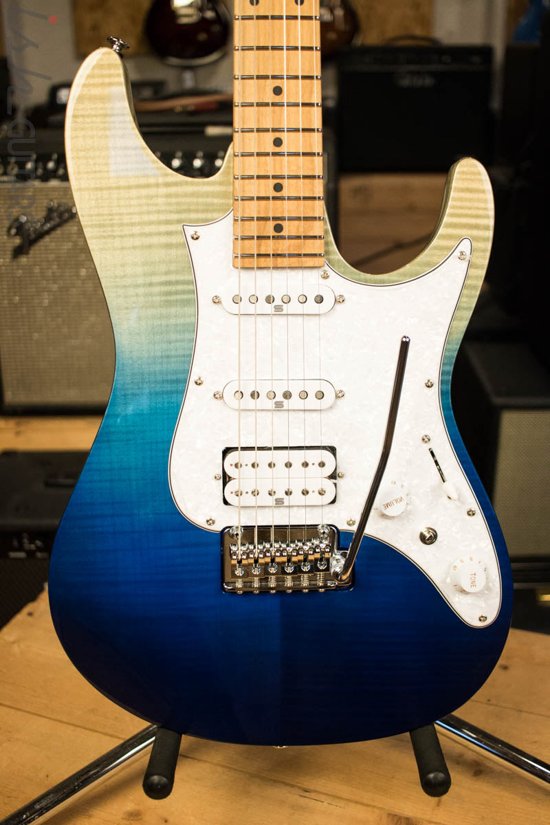 Ibanez AZ224F-BIG Premium Blue Iceberg Gradation Electric Guitar Store Demo