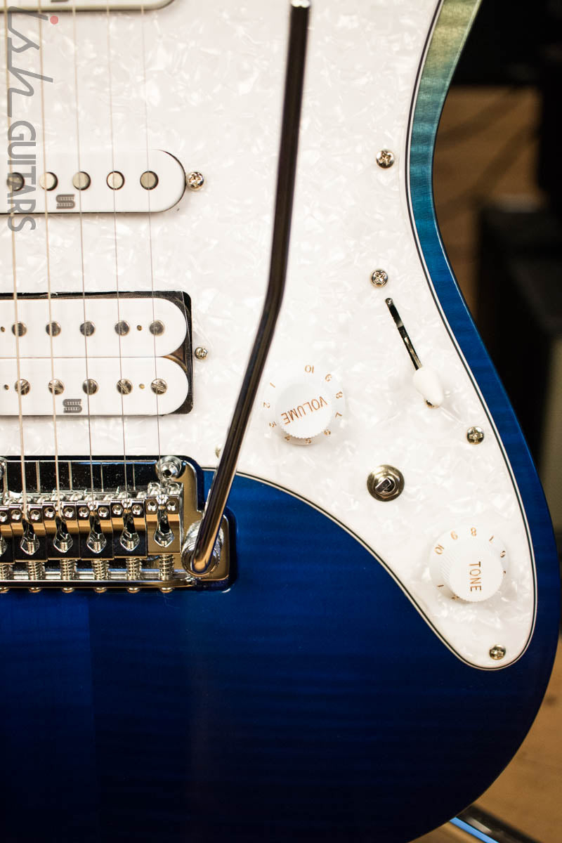 Ibanez AZ224F-BIG Premium Blue Iceberg Gradation Electric Guitar Store Demo