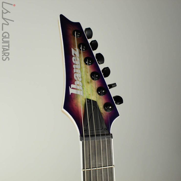 Ibanez Iron Label RGIX6FDLB Electric Guitar Northern Lights Burst