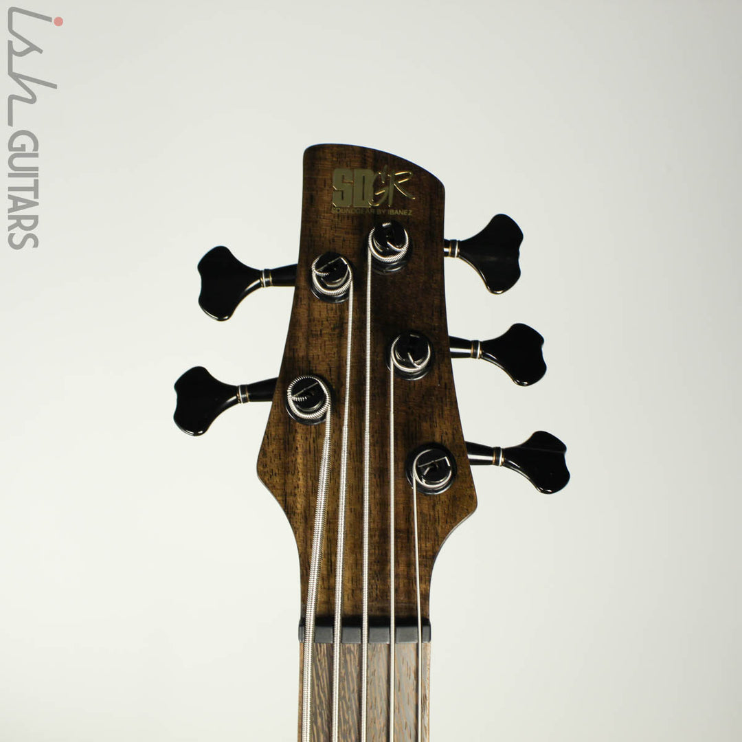 2017 Ibanez 1705BE 5-String Bass Poplar Burl