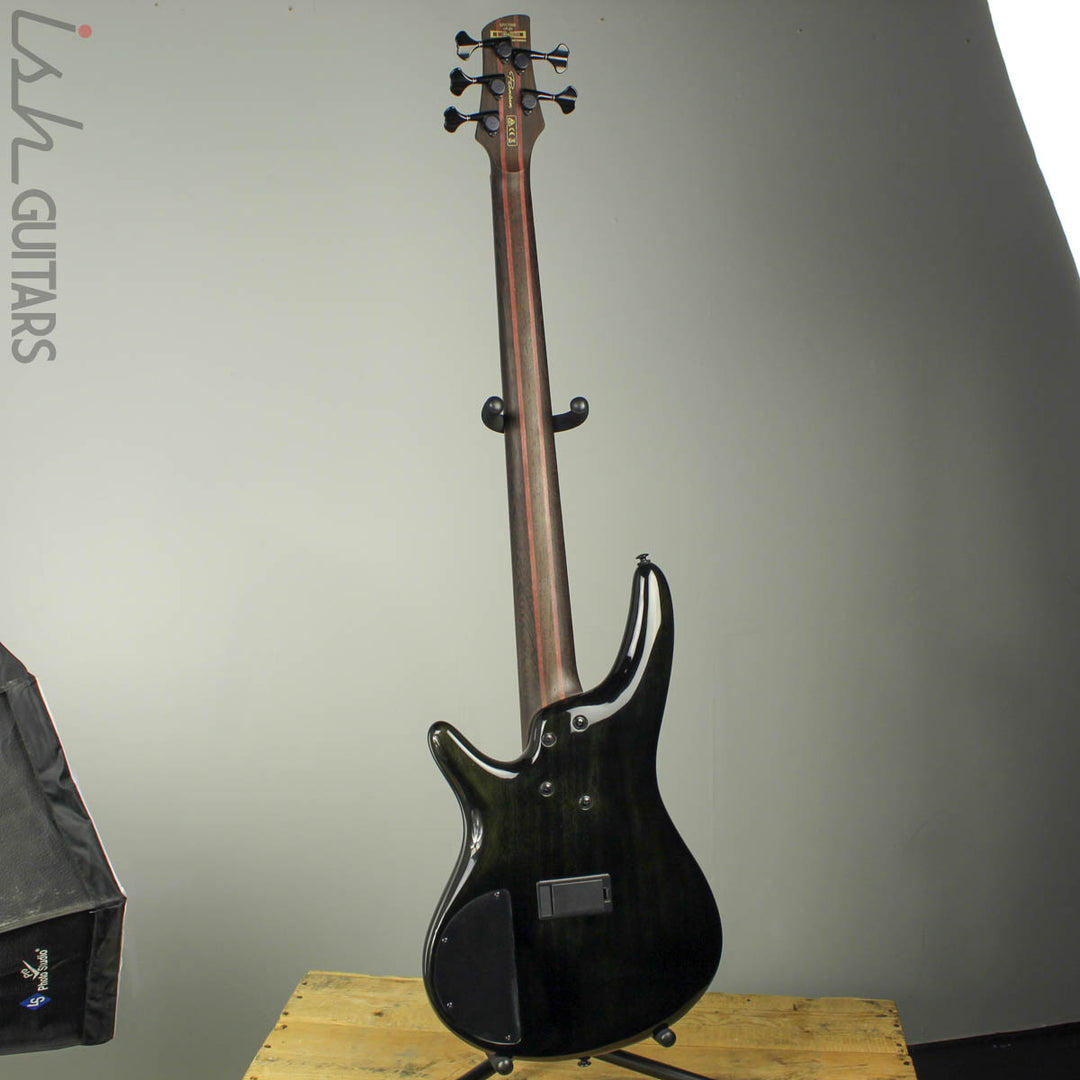 2017 Ibanez 1705BE 5-String Bass Poplar Burl