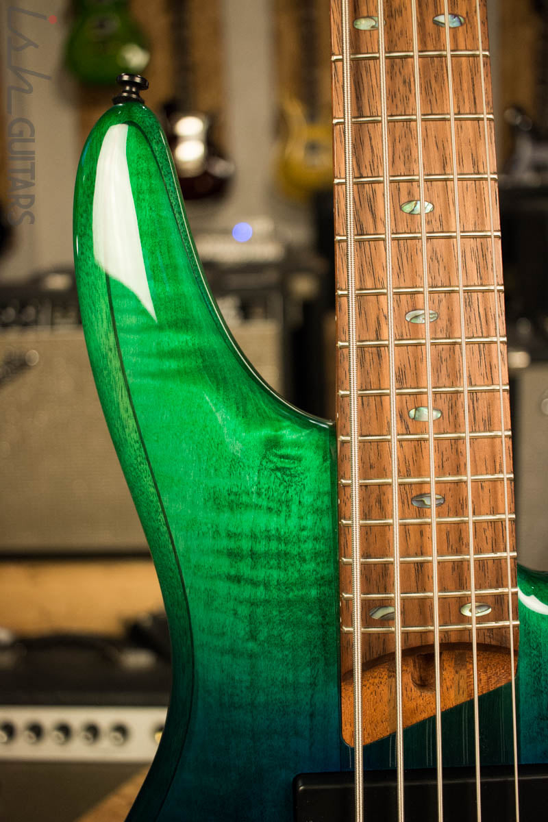 Ibanez SR875BRG Blue Green Fade Electric Bass