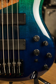 Ibanez SR875BRG Blue Green Fade Electric Bass