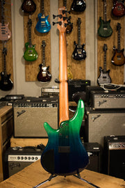 Ibanez SR875BRG Blue Green Fade Electric Bass